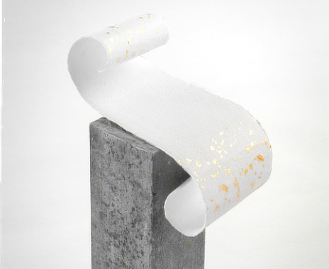 Tischkarten aus handgeschöpftem Papier